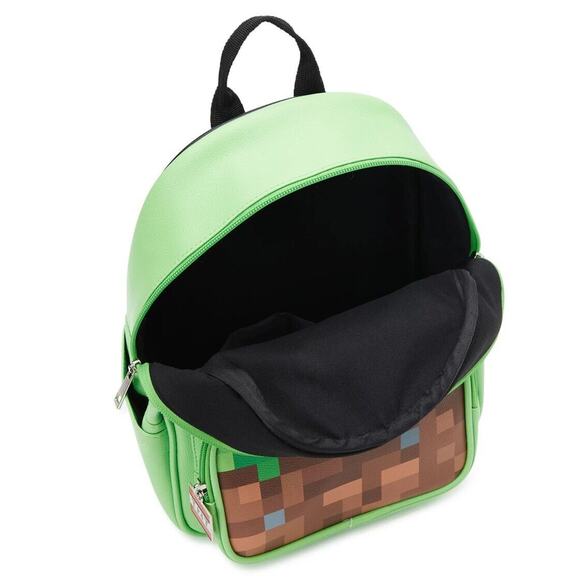 Minecraft Creeper Women Men Mini Dome Backpack Green Bag Crossbody Purse Mojang - Picture 6 of 6
